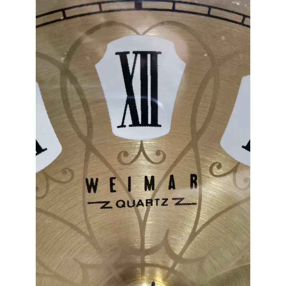 Vintage Weimar Clock German Democratic Republic (East Germany) Quartz Mantle